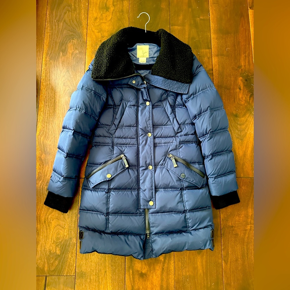Joie Down Filled Puffer Coat Parka, Small
